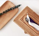 جعبه دستمال کاغذی حصیری - Image 4