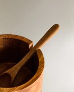 ظرف ادویه چوبی با قاشق - Image 5
