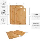 تخته برش جفتی AZUR bambu - Image 2