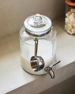 بانکه شیشه ای راه راه شیردار - Image 6