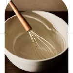 همزن سیلیکونی با دسته چوبی zara home