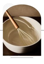 همزن سیلیکونی با دسته چوبی zara home