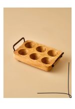 جای تخم مرغی 6 عددی دسته دار