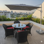مبلمان ۴ نفره با میز گرد CD4421 - Image 2