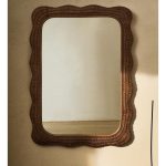 آینه دیواری حصیری ZARA HOME
