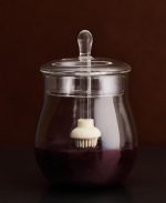 ظرف شیشه ای با فرچه سلیکونی - Image 2