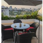 مبلمان ۴ نفره با میز گرد CD4421