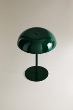 چراغ لمسی شارژی رومیزی سبز - Image 6