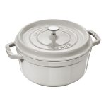 قابلمه چدن 24 سانت سفید staub - Image 6