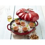 قابلمه چدن طرح گوچه فرنگی staub - Image 2