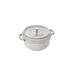 قابلمه چدن 24 سانت سفید staub
