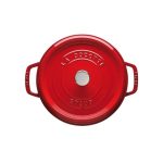 قابلمه چدن 26 سانت قرمز staub - Image 7