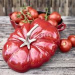 قابلمه چدن طرح گوچه فرنگی staub - Image 9