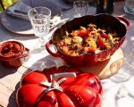 قابلمه چدن طرح گوچه فرنگی staub - Image 8