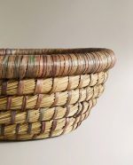 سبد گرد بافته شده zara home - Image 3