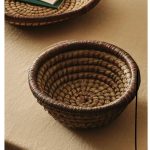 سبد گرد بافته شده zara home