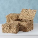 نظم دهنده بافت حصیری مستطیل دسته دار - Image 2