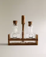 ست روغن ریز و نمک پاش شیشه ای ZARA HOME - Image 5