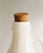 بطری سرامیکی دردار کرم zara home - Image 4