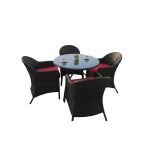 مبلمان ۴ نفره با میز گرد CD4421