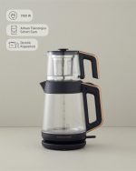 کتری و قوری برقی انگلیش هوم مشکی و رزگلد ENGLISH HOME - Image 3