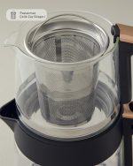 کتری و قوری برقی انگلیش هوم مشکی و رزگلد ENGLISH HOME - Image 6
