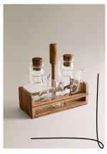 ست روغن ریز و نمک پاش شیشه ای ZARA HOME