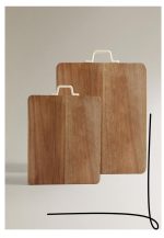 تخته برش چوبی با دسته سرامیکی ZARA HOME