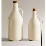 بطری سرامیکی دردار کرم zara home