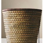 سطل گرد بافته شده zara home