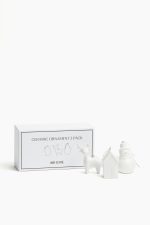 آویز درخت کریسمس سرامیکی 3 عددی H&M HOME - Image 2