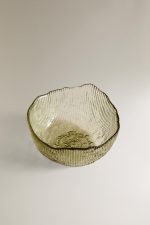 کاسه شیشه ای سبز طرح کاهو ZARA HOME - Image 3