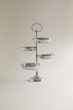 ظرف سرو 4 طبقه استیل ZARA HOME. - Image 5