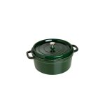 قابلمه چدن 24 سانت سبز staub