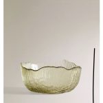 کاسه شیشه ای سبز طرح کاهو ZARA HOME
