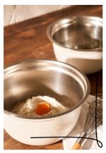 کاسه استیل سفید bella maison 3200 cc