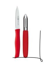 ست دو عددی چاقو و پوستکن زولینگ مدل تویین گریپ ZWILLING TWIN Grip