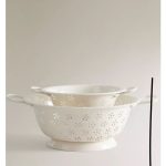 سبد آبکش دسته دار طرح گل ZARA HOME