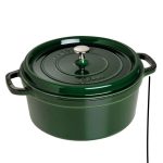 قابلمه چدن 24 سانت سبز staub