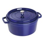 قابلمه چدن 28 سانت سرمه ای staub - Image 8