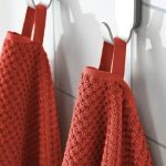 حوله دستی ایکیا قرمز مدل GOLVIAL سایز 50× 30 سانتی متر - Image 4