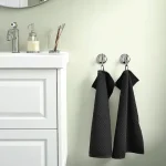 حوله دستی ایکیا مشکی مدل GOLVIAL سایز 50× 30 سانتی متر - Image 2
