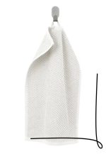 حوله دستی ایکیا سفید مدل GOLVIAL سایز 50× 30 سانتی متر