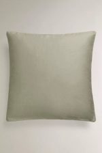 ست 2 عددی کاور بالش نخی سبز 60 * 60 zara home