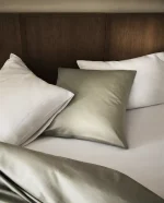 ست 2 عددی کاور بالش نخی سبز 60 * 60 zara home - Image 2