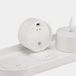 شمع وارمر شارژی LED ایکیا  بسته 4 عددی IKEA SMALOM - Image 6