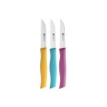 ست 3 پارچه چاقو رنگی زولینگ zwilling TWIN