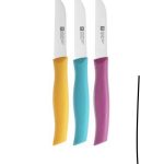 ست 3 پارچه چاقو رنگی زولینگ zwilling TWIN