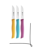 ست 3 پارچه چاقو رنگی زولینگ zwilling TWIN