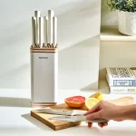 سرویس چاقوی استند دار ۹ تکه کاراجا  Karaca MEGACUT - Image 4